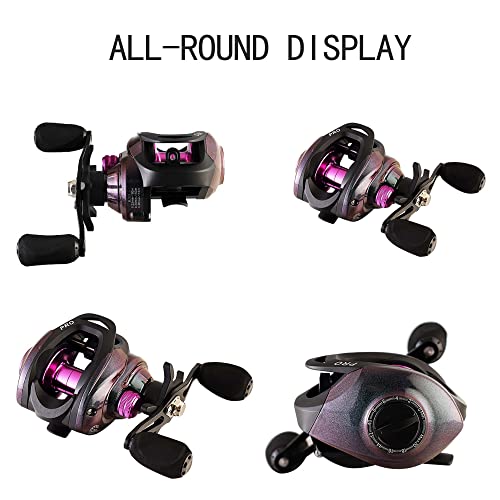 Compact Metal Body Baitcasting Reel for Catfish/ Musky