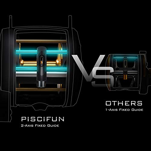 Piscifun Salis X 3000 Baitcasting Fishing Reel, Left Hand