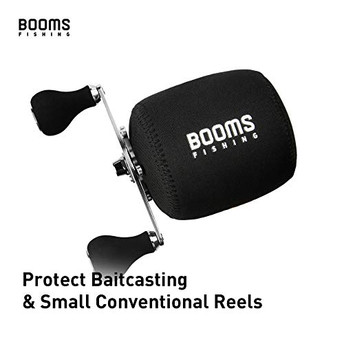 Booms Fishing RC1 Neoprene Reel Cover for Large Baitcasting Reels