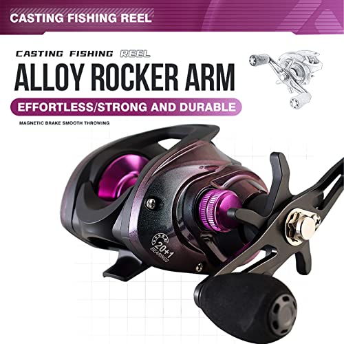 Compact Metal Body Baitcasting Reel for Catfish/ Musky