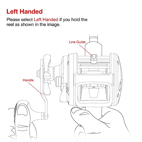 Piscifun Salis X 3000 Baitcasting Fishing Reel, Left Hand