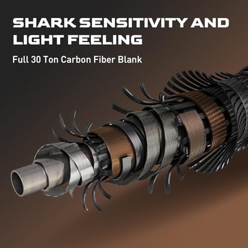 HANDING Magic L Ultra-Light 2-Piece Carbon Fiber Fishing Rod