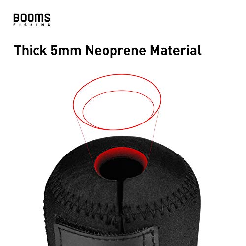Booms Fishing RC1 Neoprene Reel Cover for Large Baitcasting Reels