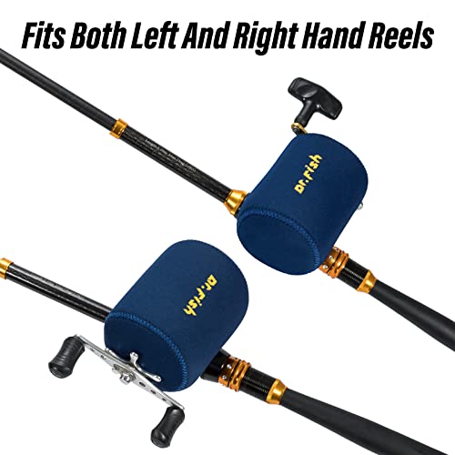 Dr. Fish 2 Pack Neoprene Reel Cover Bags
