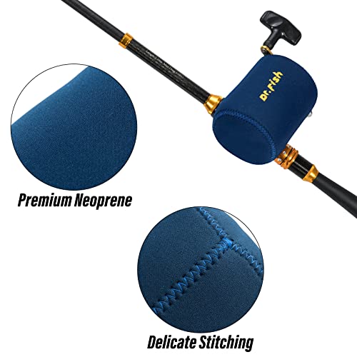 Dr. Fish 2 Pack Neoprene Reel Cover Bags