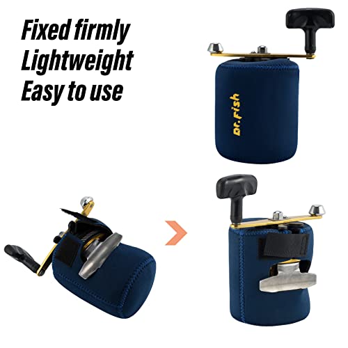 Dr. Fish 2 Pack Neoprene Reel Cover Bags