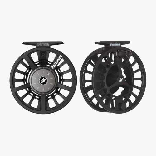 Sage Spectrum C Fly Reel - Freshwater/Saltwater, 5/6, Black