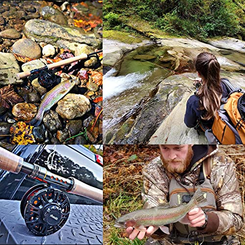 Aventik Fly Fishing Reel with Pre-Loaded Line Combo