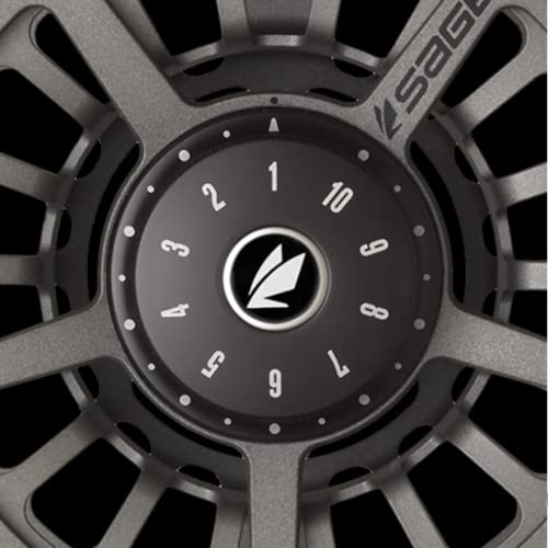 Sage Spectrum C Fly Reel - Freshwater/Saltwater, 5/6, Black