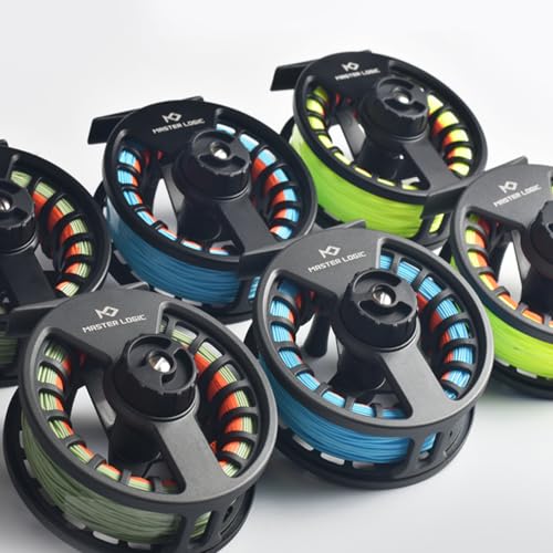MASTER LOGIC Fly Fishing Reel 5/6wt, Aluminum Alloy