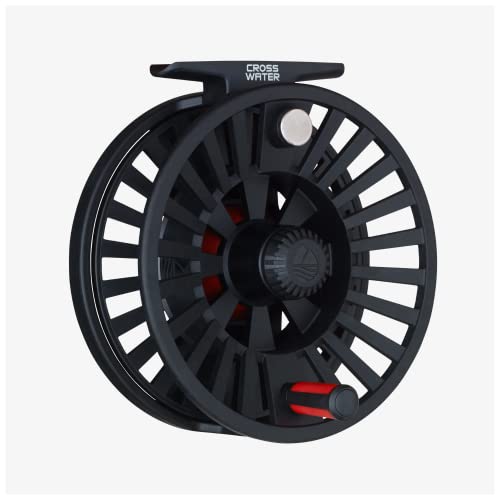 Redington Crosswater Fly Reel, 7/8/9, Left/Right Hand, Black