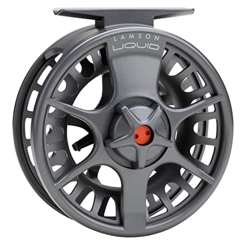 LAMSON Liquid Fly Reel 3+ Pack in Smoke