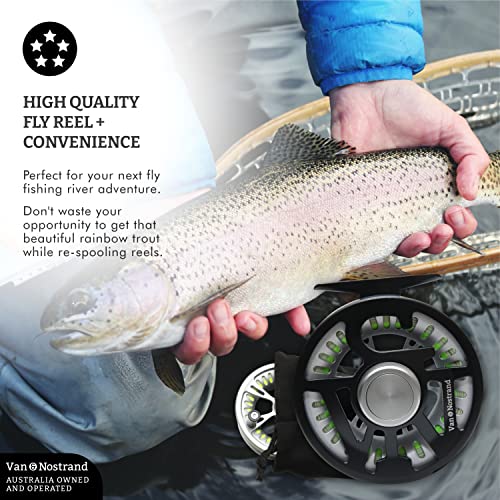 Lightweight & Anti-Rust Fly Reel for 6/8wt