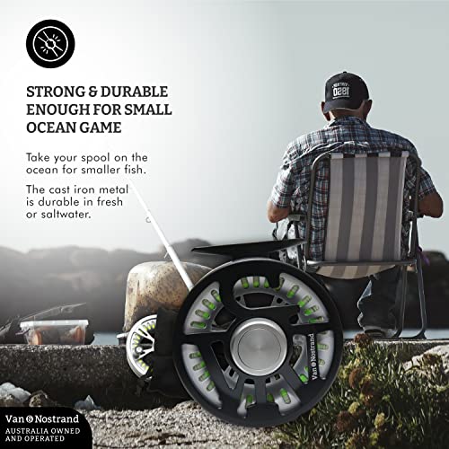 Lightweight & Anti-Rust Fly Reel for 6/8wt