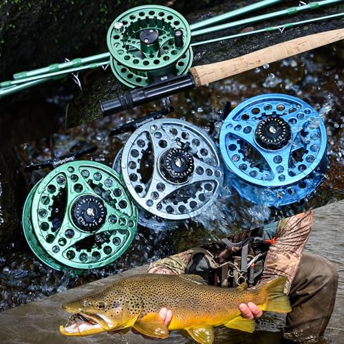 Sougayilang Die Cast Aluminum Fly Reel - Saltwater