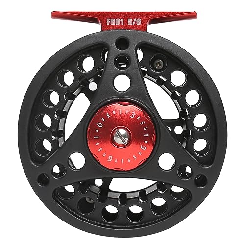Kylebooker Fly Fishing Reel Large Arbor Aluminum Body