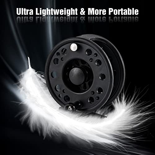 Goture Die Casting Fly Reel for Bass and Trout