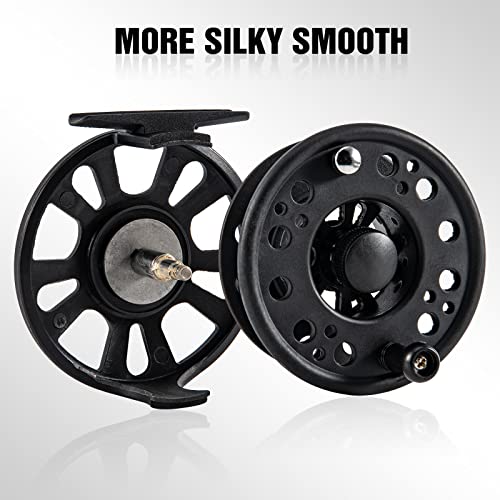 Goture Die Casting Fly Reel for Bass and Trout