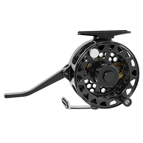 Adjustable Drag Semi-Automatic Fly Reel for Trout Fly Fishing