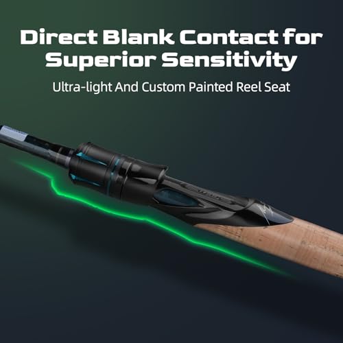 HANDING Magic L Fishing Rod, Fuji O+A Ring Guides