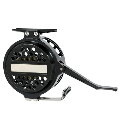 Adjustable Drag Semi-Automatic Fly Reel for Trout Fly Fishing