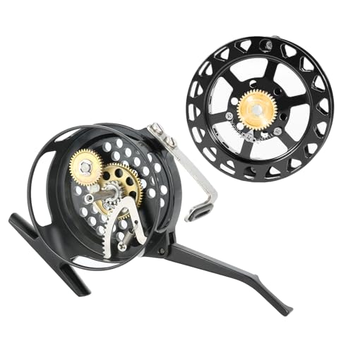 Adjustable Drag Semi-Automatic Fly Reel for Trout Fly Fishing