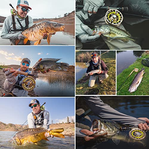 Maxcatch AVID PRO Fly Fishing Reel - Gold