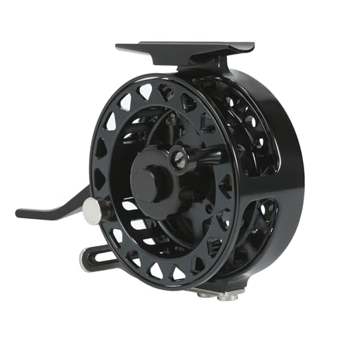 Adjustable Drag Semi-Automatic Fly Reel for Trout Fly Fishing