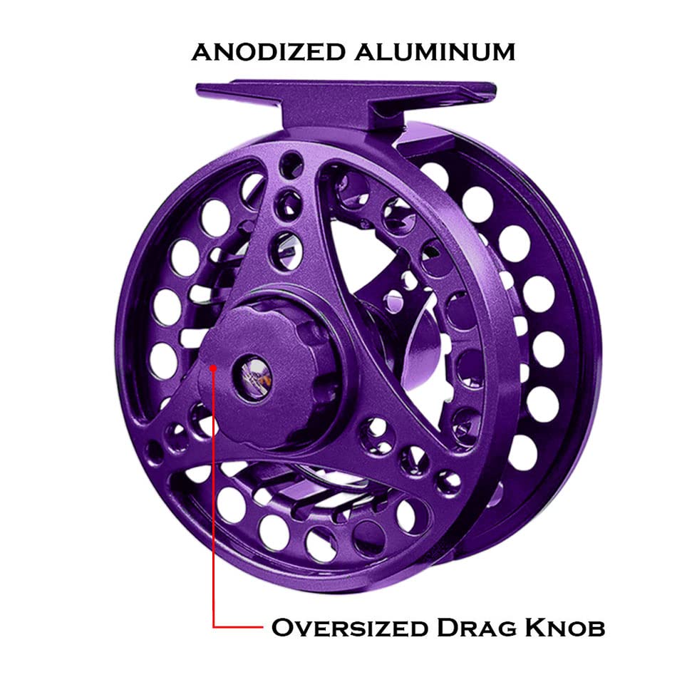 FANGBLUE Fly Fishing Reel Aluminum Alloy Large Arbor