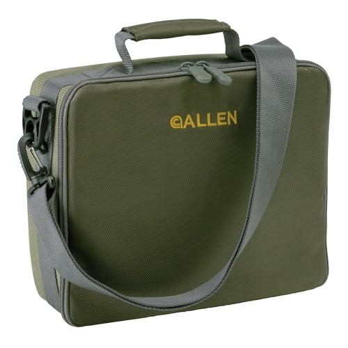 Allen Spring Creek Fishing Reel & Gear Bag - Organizes up to 10 Fly Reels - Green