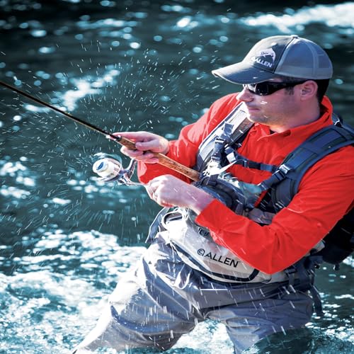 Allen Spring Creek Fishing Reel & Gear Bag - Organizes up to 10 Fly Reels - Green