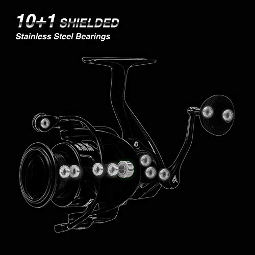 Piscifun Viper X Spinning Reel, Ultralight High Speed