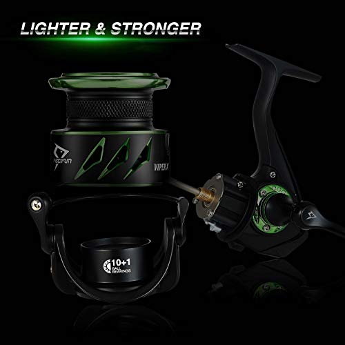 Piscifun Viper X Spinning Reel, Ultralight High Speed
