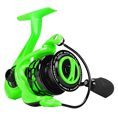 KastKing Zephyr Spinning Reel 4000 Green, Lightweight & Powerful
