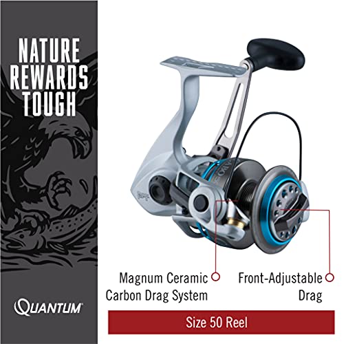 Quantum Cabo Saltwater Spinning Fishing Reel, Size 50