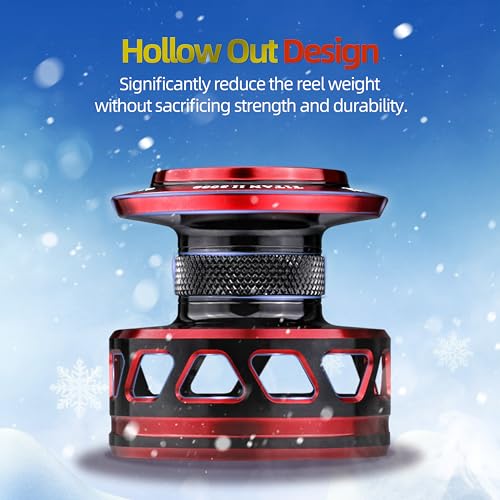 RUNCL Titan II Spinning Reel, Full Metal Body