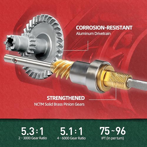 RUNCL Titan II Spinning Reel, Full Metal Body