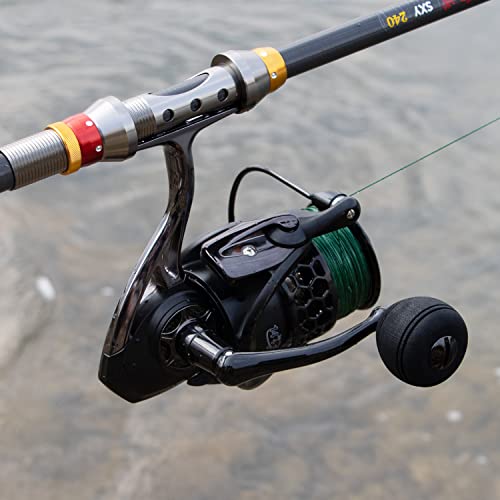 HPLIFE Saltwater Spinning Reel with Spare Graphite Spool