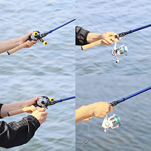 EOW XPEDITE PRO Telescopic Fishing Rod, Spinning 7'6