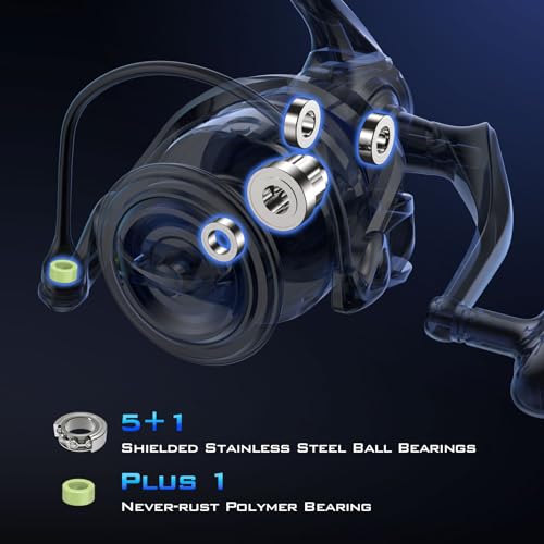 KastKing Kapstan Spinning Reel, 5000 Size, Saltwater