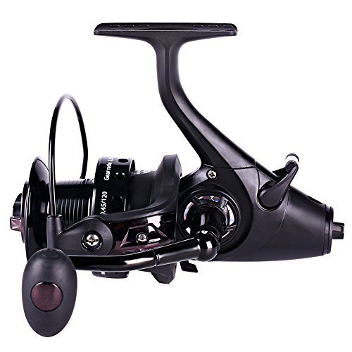 Sougayilang Spinning Reel, Metal Body Carp, Saltwater/Freshwater