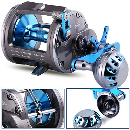 Sougayilang Trolling Reel for Saltwater Fishing - Right Handed