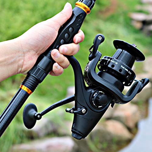 Sougayilang Spinning Reel, Metal Body Carp, Saltwater/Freshwater