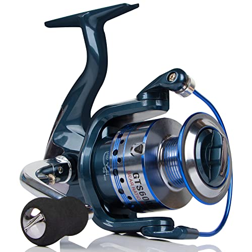 HPLIFE Saltwater Spinning Reel, 5.5:1/4.7:1 High Speed