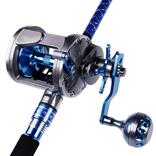 Sougayilang Trolling Reel for Saltwater Fishing - Right Handed