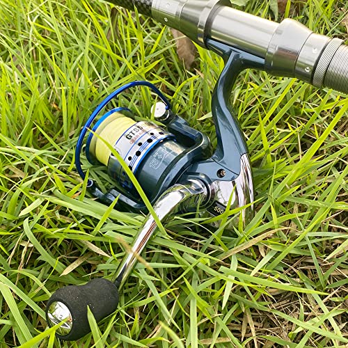 HPLIFE Saltwater Spinning Reel, 5.5:1/4.7:1 High Speed