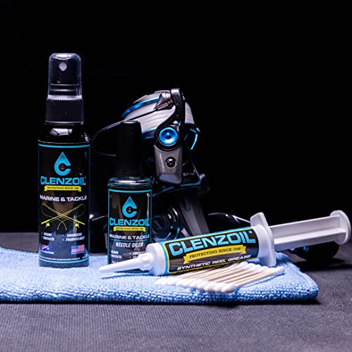 CLENZOIL Fishing Reel Maintenance Kit | Freshwater & Saltwater