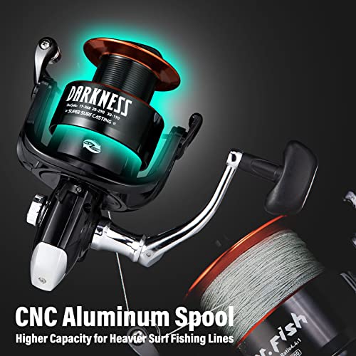 Dr.Fish Saltwater Graphite Surf Cast Reel Heavy Duty