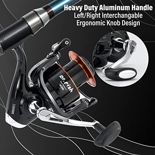 Dr.Fish Saltwater Graphite Surf Cast Reel Heavy Duty