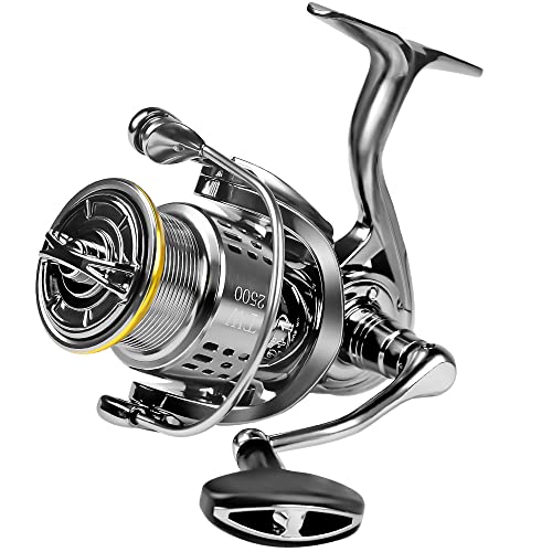Fishdrops Saltwater Spinning Reel, 12+1BB, Lightweight, Powerful
